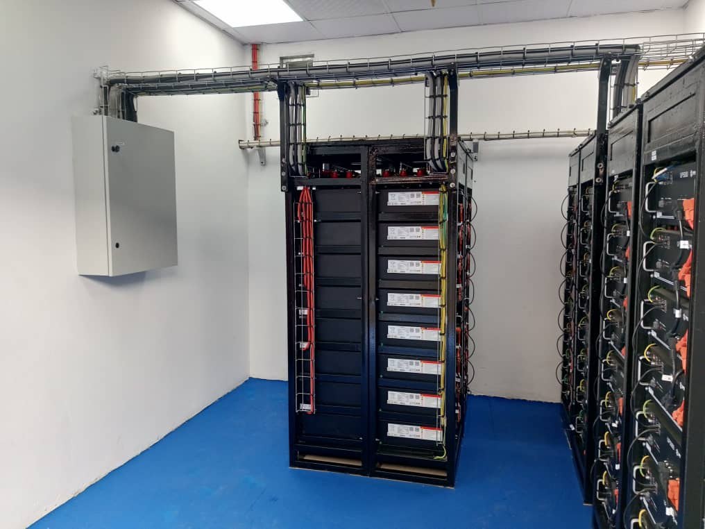 Salle technique batteries - Vue 2