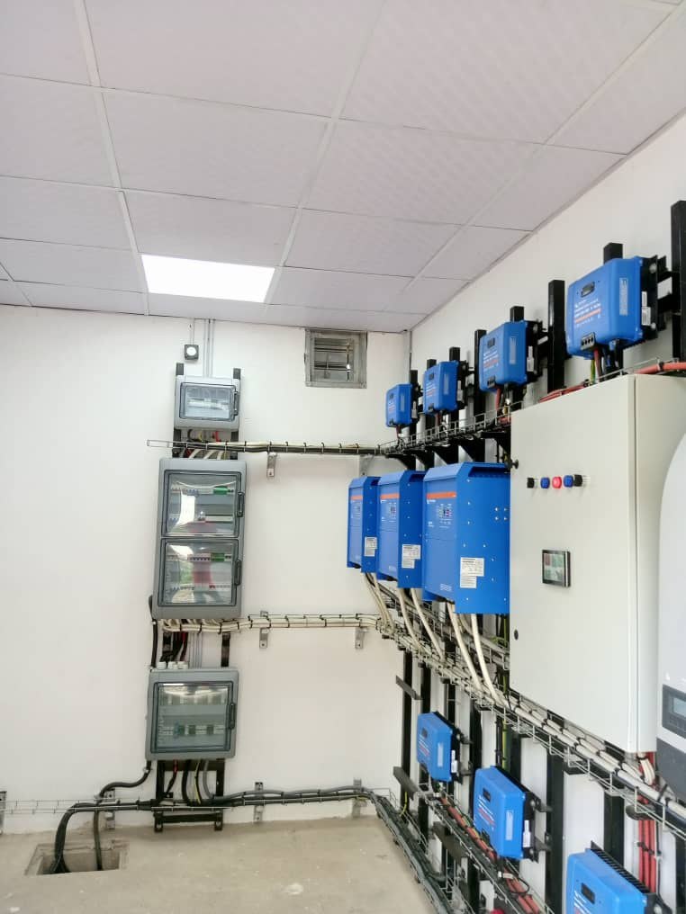 Salle technique équipements