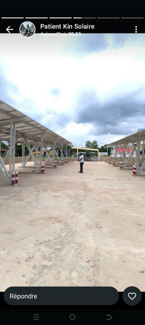 Construction de structure solaire